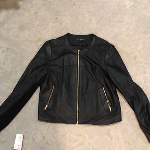 Via Spiga Leather Jacket